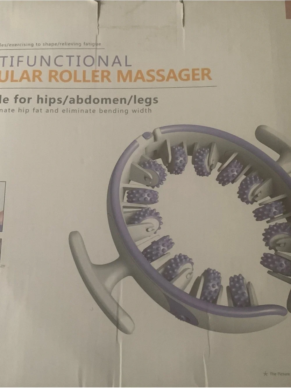 Multifunctional Purple Cellular Roller Massager - Brand
